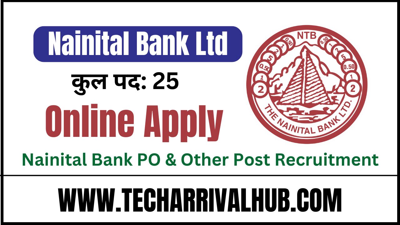 Nainital Bank PO & Other Post Recruitment 2024: बैंक में 25 नपोस्ट के लिए भर्ती निकली, जल्दी आवेदन करें!