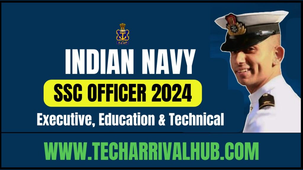 Indian Navy SSC Executive, Education and Technical June 2025: Indian Navy में भर्ती निकली, जल्दी आवेदन करें!